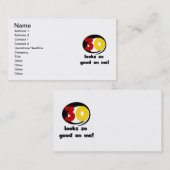 30 sieht mir so gut aus wie T - Shirt und Geschenk Visitenkarte (Vorne/Hinten)