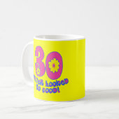30 so gut nie geschaut! kaffeetasse (Vorderseite Links)