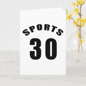 30 Sportartentwürfe Karte (Gelbe Blume)