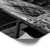 30 St Mary Ax The Gherkin Lloyds and Willis Poster (Ecke)