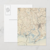 30 Stonington-Blatt Postkarte (Vorne/Hinten)