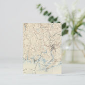 30 Stonington-Blatt Postkarte (Stehend Vorderseite)