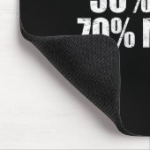 30% Stud 70% Muffin Funny Father's Day Valentines Mousepad (Ecke)