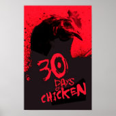 30 TAGE CHICKEN POSTER (Vorne)