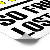 30 Tage Diät Funny Poster (Ecke)