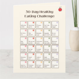 30 Tage Gesunde Ernährung | Download der Einkaufsl Karte