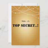 30. Überraschendes Party mit Streichern Einladung (Rückseite)