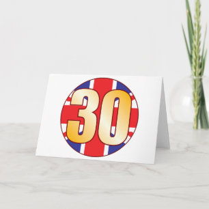 30 UK Gold Karte