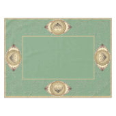 30. und 12. Pearl Wedding Jubiläum Tablecloth Tischdecke (Vorderseite (Horizontal))