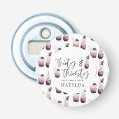 30. und durstig 30. Party Flaschenöffner (Vorderseite)