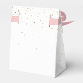 30 und fabelhafte Birthday Gold und Black Elegant Geschenkschachtel (Rückseite)