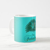 30 und fabelhafte Geburtstags-Tassen Kaffeetasse (Vorderseite Links)