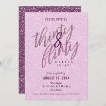 30 und Koketter Geburtstag