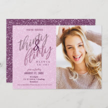 30 und Koketter Geburtstag