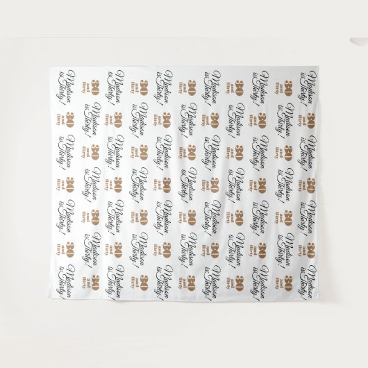 30 und Kokettes Party - Hintergrundschritt und wie Wandteppich (Vorderseite (Horizontal))