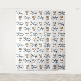 30 und Kokettes Party - Hintergrundschritt und wie Wandteppich