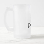 30 und schmutzig mattglas bierglas (Links)