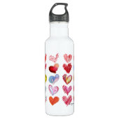 30 Valentine Liebe Herz Wasser Trinkflasche (Vorderseite)