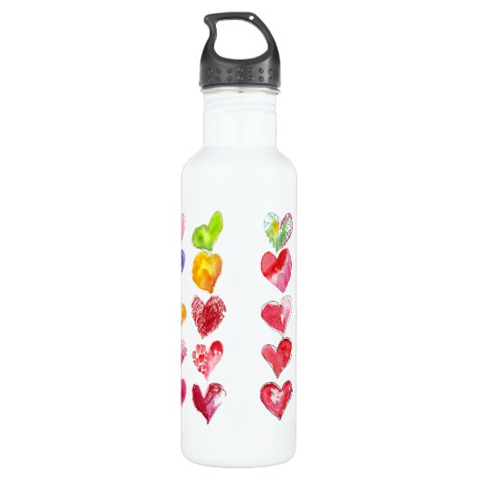 30 Valentine Liebe Herz Wasser Trinkflasche (Rückseite)