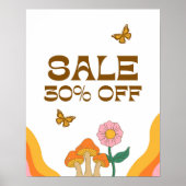 30% Verkauf, Boutique Verkauf, Verkauf im Herbst Poster (Vorne)
