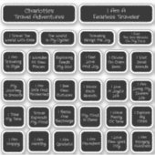 30 Vorlage für die schwarze Reise Aufkleber (Vorderseite)