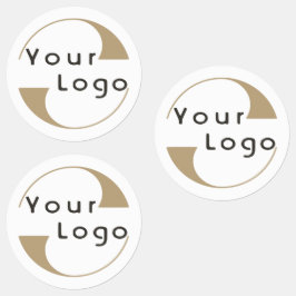 30 Wasserfeste Aufkleber Firma Logo Wasserflasche