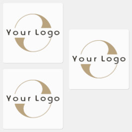 30 Wasserfeste Aufkleber Firma Logo Wasserflasche