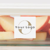 30 Wasserfeste Aufkleber Firma Logo Wasserflasche (Befestigt)