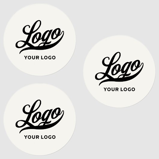 30 Wasserfeste Aufkleber für Unternehmen Logo Wass