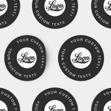 30 Wasserfeste Firmenlogos Wasserflaschen-Aufklebe