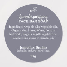 30 Wasserfeste Lavendelseife