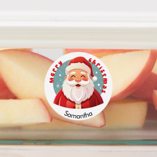 30 Weihnachtsgeschenk Individuelle Name Tag Etiketten (Befestigt)