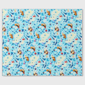 30" Wickelpapierrolle, verschiedene Längen Geschenkpapier (Flach)