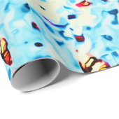 30" Wickelpapierrolle, verschiedene Längen Geschenkpapier (Rolleneckpunkt)