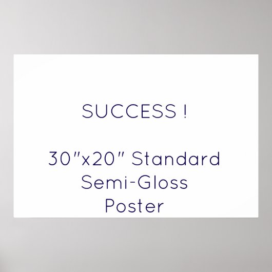 30"x20" Standardposter halbmatt Poster (Vorne)