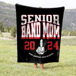 30"x40" Schulband Senior Mama Stadium Fleecedecke