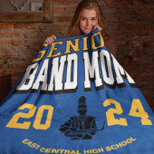 30"x40" Schulband Senior Mama Stadium Fleecedecke
