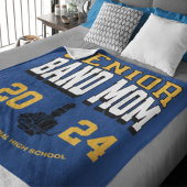 30"x40" Schulband Senior Mama Stadium Fleecedecke