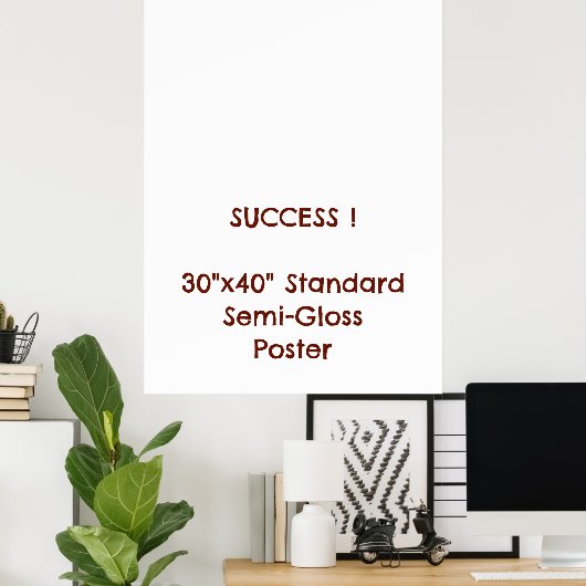 30"x40" Standardposter, halbmatt Poster (Heimbüro)