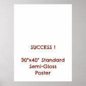 30"x40" Standardposter, halbmatt Poster (Vorne)