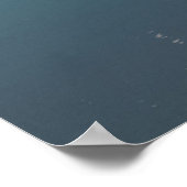30" x 24" Papierposter mit "friedlichem" Bild Poster (Ecke)
