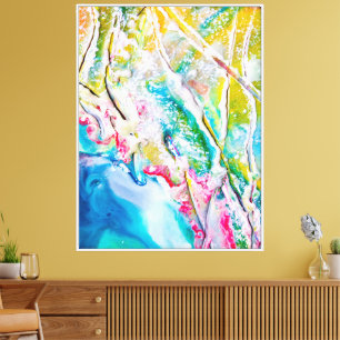 30" x 40" Abstrakt Art Leinwanddruck