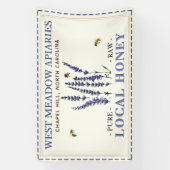 30 x 48" Honigtisch-Banner für den Bauernmarkt Banner (Vertikal)