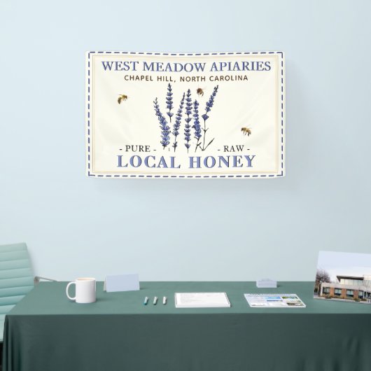 30 x 48" Honigtisch-Banner für den Bauernmarkt Banner (Messe)