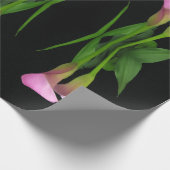 30" x 6' Calla Lily Wrapping Paper Roll Geschenkpapier (Ecke)