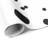 30' x 6' Dalmatiner Umhüllungspapier, glänzend Geschenkpapier (Rolleneckpunkt)