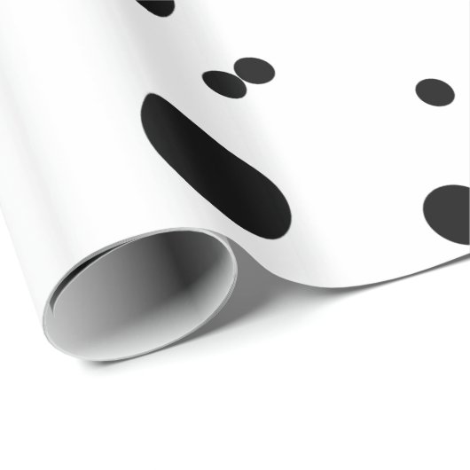 30' x 6' Dalmatiner Umhüllungspapier, glänzend Geschenkpapier (Rolleneckpunkt)