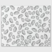 30" x 6' Oyster Matte Wrapping Paper Geschenkpapier (Flach)