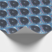 30" x 6" Schleifpapier, glänzendes Schleifpapier Geschenkpapier (Ecke)