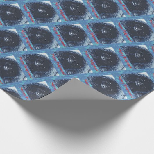 30" x 6" Schleifpapier, glänzendes Schleifpapier Geschenkpapier (Ecke)